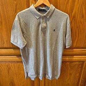 Gray Short Sleeve Men’s Polo